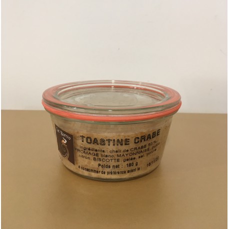 TOASTINE DE CRABE 180GR