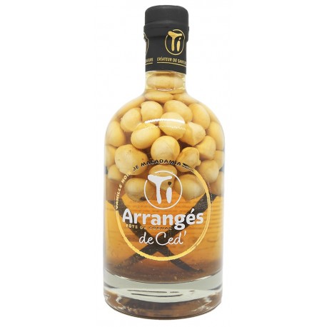 de Ced', Vanille / Noix de Macadamia, Rhum de France en Bouteille de 70 cl