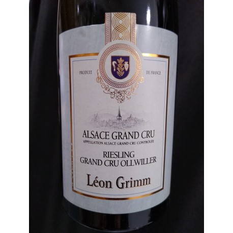 RIESLING GRAND CRU OLLWILLER