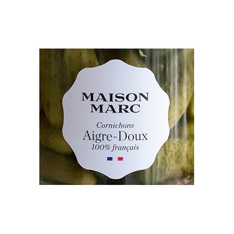 CORNICHONS AIGRE DOUX 250GR