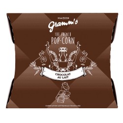 POP CORN GRAMM'S CARAMEL BEURRE SALE CHOCOLAT NOIR 30GR