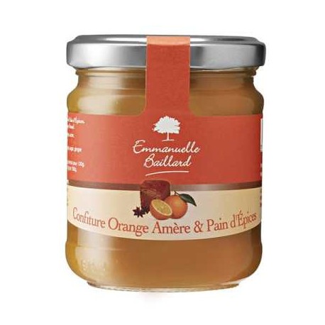 CONFITURE ORANGE PAIN D'EPICES 220GR