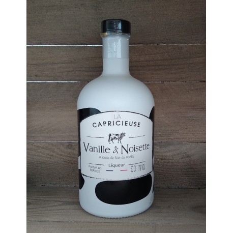 LIQUEUR LA CAPRICIEUSE VANILLE-NOISETTE