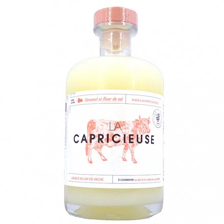 LIQUEUR LA CAPRICIEUSE CARAMEL-BEURRE SALÉ