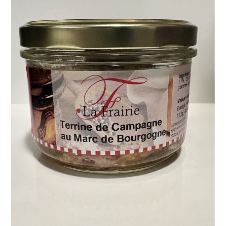TERRINE CAMPAGNE AU MARC DE BOURGOGNE