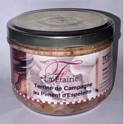 TERRINE CAMPAGNE AU PIMENT D'ESPELETTE