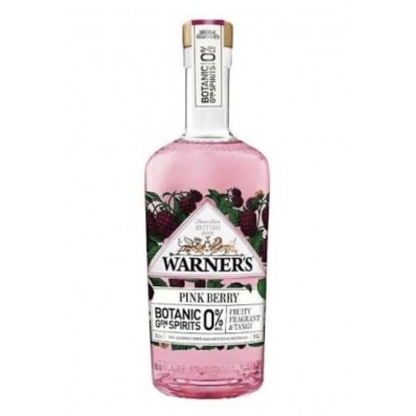 WARNERS PINK BERRY GIN SANS ALCOOL
